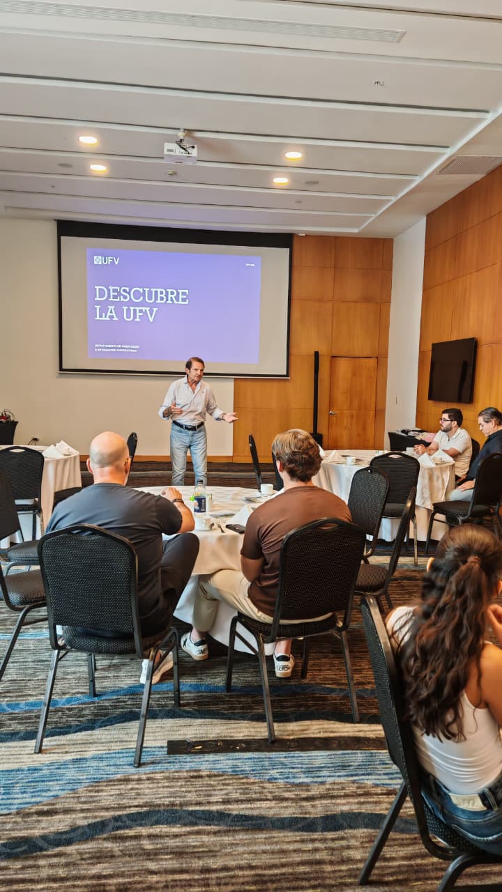 Sesión informativa · Descubre la UFV